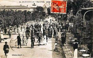 Orleansville - Rue d'Isly - 1919